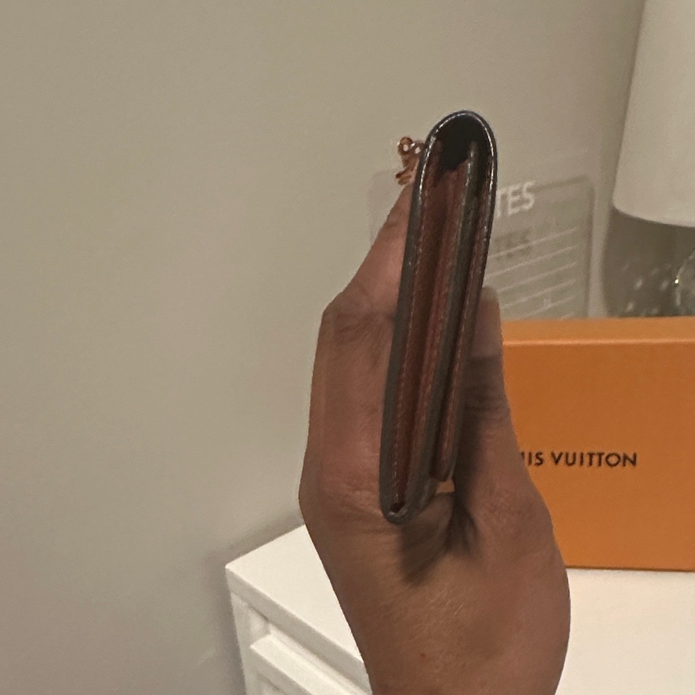 Louis Vuitton Dark Brown Monogram Wallet - Picture 3 of 12